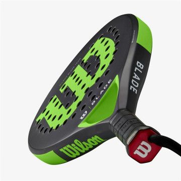 Raquete de Padel Wilson Blade Elite V2 Preto Verde Wilson - 3