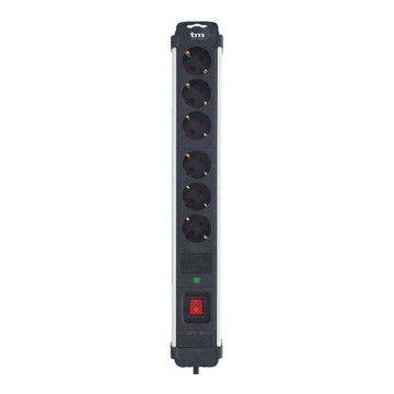 Extensão com 6 Tomadas com Interruptor TM Electron 230 V TM Electron - 1