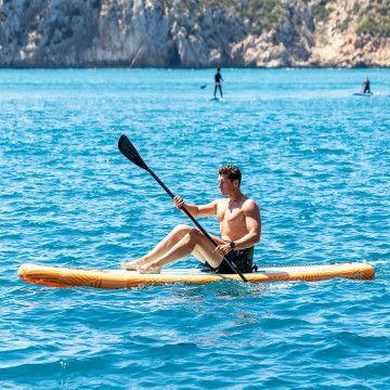 Prancha de Paddle Surf Insuflável 2 em 1 com Assento e Acessórios Siros InnovaGoods 10'5" 320 cm InnovaGoods - 1