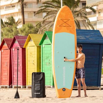 Prancha de Paddle Surf Insuflável 2 em 1 com Assento e Acessórios Siros InnovaGoods 10'5" 320 cm InnovaGoods - 13