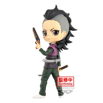 Figura Genya Shinazugawa Demon Slayer Kimetsu no Yaiba Q posket 14cm BANPRESTO - 1