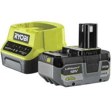 Carregador + Bateria de Lítio Ryobi ONE+ RC18120-140X/ 18V 4.0Ah Ryobi - 1