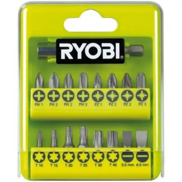 Caixa de 21 pontas de chave de fenda Ryobi RAK17SD Ryobi - 1