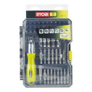 Ryobi RAK59SD Chave de Fenda Estojo com 59 / Inclui Chave de Fenda Ryobi - 1