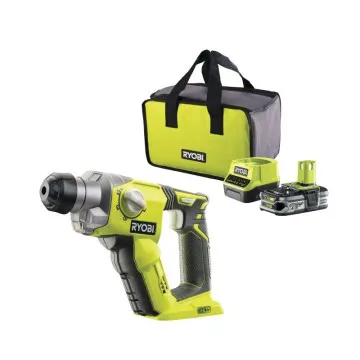 Ryobi ONE+ R18SDS-125S Martelo sem fio//1 bateria de 18V 2,5 Ah/carregador de 2,0 A/bolsa de transporte Ryobi - 1