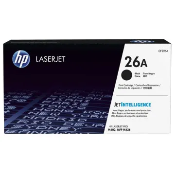 Toner HP Original nº26A/ Preto HP - 1