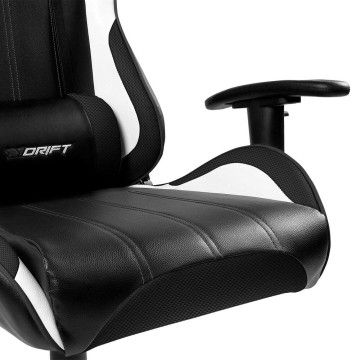 Cadeira de Gaming DRIFT DR175CARBON Branco Preto Preto/Branco DRIFT - 2