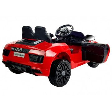 Carro Elétrico Audi R8 Spyder 12V Bateria c/ Comando - Vermelho  - 4