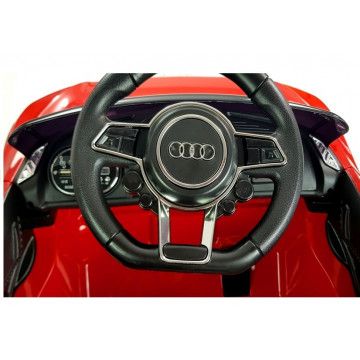 Carro Elétrico Audi R8 Spyder 12V Bateria c/ Comando - Vermelho  - 5