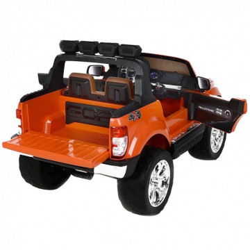 Carro Elétrico Ford Ranger Wildtrak 4x4 F650 24V Bateria c/ Comando - Laranja  - 5