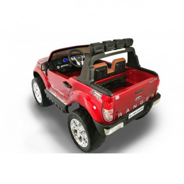 Carro Elétrico Ford Ranger Wildtrak 4x4 F650 24V Bateria c/ Comando - Vermelho  - 4