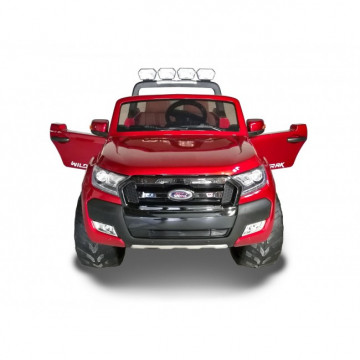 Carro Elétrico Ford Ranger Wildtrak 4x4 F650 24V Bateria c/ Comando - Vermelho  - 10