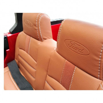 Carro Elétrico Ford Ranger Wildtrak 4x4 F650 24V Bateria c/ Comando - Vermelho  - 13