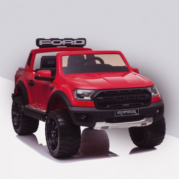 Carro Elétrico Ford Ranger Raptor 4x2 F150R 12V Bateria c/ Comando - Vermelho - Levante já em Loja  - 3