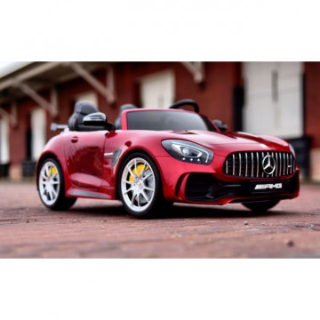 Carro Elétrico Mercedes AMG GTR XL 24V Bateria c/ Comando - Vermelho  - 2