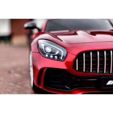 Carro Elétrico Mercedes AMG GTR XL 24V Bateria c/ Comando - Vermelho  - 4