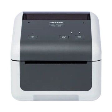 Impressora de etiquetas e recibos Brother TD-4210D/ Térmica direta/ Largura da etiqueta 118 mm/ USB-RS-232C/ Preto e branco BROT