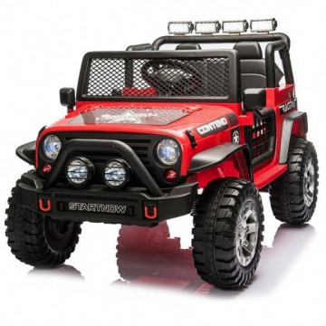 Carro Elétrico Jeep Rough Speed 4x4 12V Bateria c/ Comando - Vermelho - Levante Já em Loja  - 4