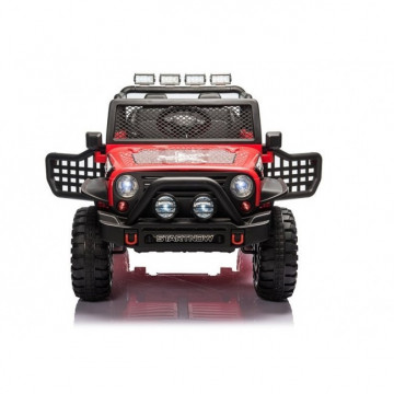 Carro Elétrico Jeep Rough Speed 4x4 12V Bateria c/ Comando - Vermelho - Levante Já em Loja  - 5