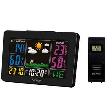 Estação Meteorológica Multifunções Denver Electronics WS540 NEGRA Denver Electronics - 1