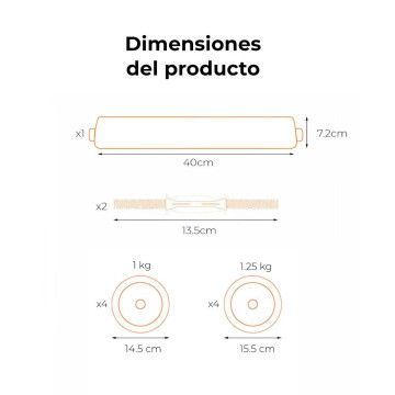 Halteres Xiaomi FED 10 kg 10 kg Xiaomi - 13