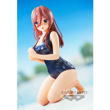 Figura Miku Nakano School Style Celestial Vivi The Quintessential Quintuplets Movie 12cm BANPRESTO - 1