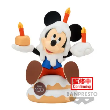 Figura Mickey Mouse 100º Aniversário Personagens da Disney 11cm BANPRESTO - 1