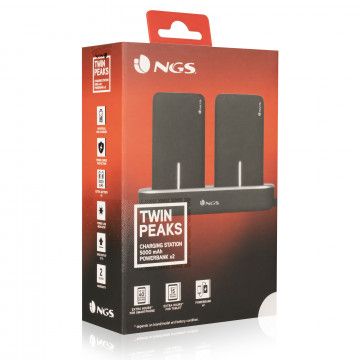 NGS - Powerbank 5000mAh TWINPEAKS NGS - 8