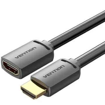 Cabo de extensão HDMI 4K Vention AHCBH/ HDMI macho - HDMI fêmea/ 2 m/ preto VENTION - 1