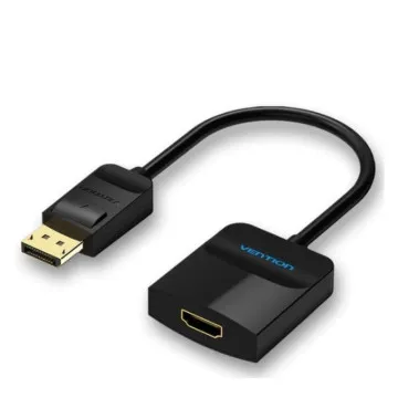 Vention HBGBB/ Displayport macho - cabo conversor HDMI fêmea/ 15 cm/ preto VENTION - 1