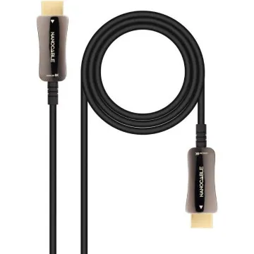 Cabo HDMI 2.1 AOC 8K Nanocabo 10.15.2110/ HDMI Macho - HDMI Macho/ 10m/ Preto NANO CABLE - 1