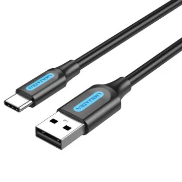 Cabo USB 2.0 tipo C Vention COKBH/ USB macho - USB tipo C macho/ 2 m/ cinza VENTION - 1