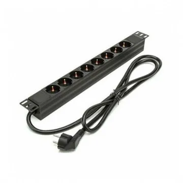 Phasak Power Strip BNS 3518/ 8 Tomadas Elétricas/ Preto PHASAK - 1