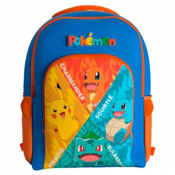 Mochila Pokemon Starters 43cm adaptável CYP BRANDS - 1