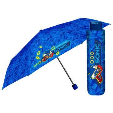 Guarda-chuva dobrável manual Sonic the Hedgehog 50cm PERLETTI - 1