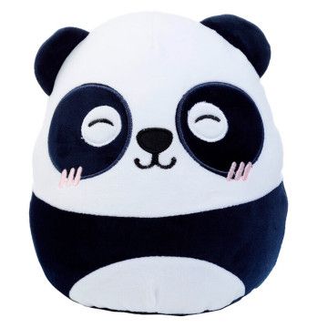 Almofada de pelúcia Adoramals Squidglys Susu Urso Panda  - 1