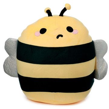 Almofada de pelúcia The Bee Bobby Adoramals Squidglys  - 1