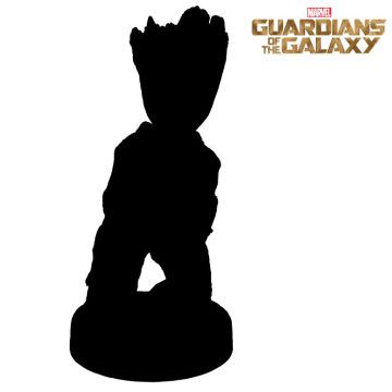 Cable Guy suporte suporte Groot de Pijama Guardiões da Galáxia Marvel 20cm EXQUISITE GAMING - 1