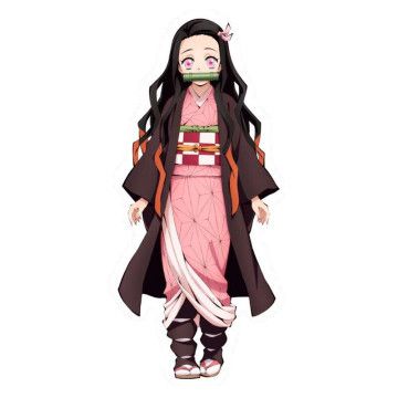 Nezuko Kamado Neon Lamp Demon Slayer Kimetsu no Yaiba 40cm TEKNOFUN - 1