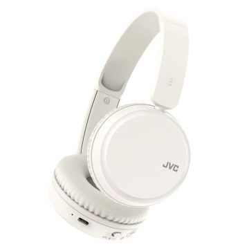 Fones de ouvido sem fio JVC HA-S36W/ com microfone/ Bluetooth/ Branco Jvc - 1