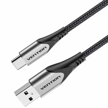 Cabo Vention USB 2.0 tipo C CODHH/ USB macho - USB tipo C macho/ 2 m/ cinza VENTION - 1