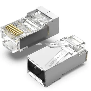 Conector RJ45 IDCR0-100/ Cat.6 FTP/ 100 unid. VENTION - 1