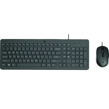 Teclado e Mouse HP 150/ Preto HP - 1