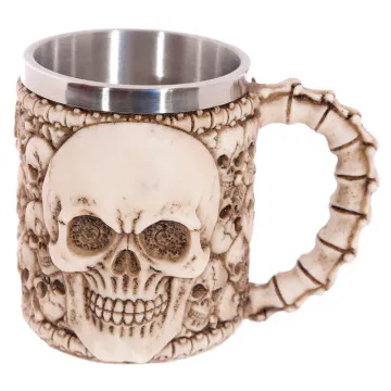 Taza Calavera y Cabezas de Calaveras PUCKATOR - 1