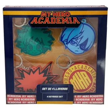 Conjunto de 4 chaveiros My Hero Academia CYP BRANDS - 1