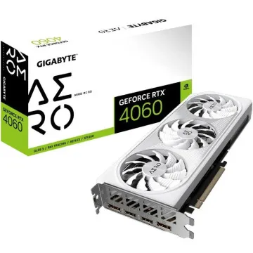 Placa Gigabyte GeForce RTX 4060 Aero OC 8G/ 8GB GDDR6 GIGABYTE - 1