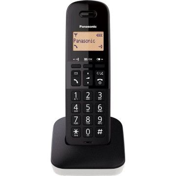 Telefone sem fio Panasonic KX-TGB610SPW/ Preto e branco PANASONIC - 1