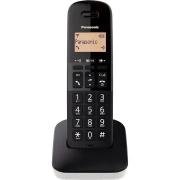 Telefone sem fio Panasonic KX-TGB610SPW/ Preto e branco PANASONIC - 1