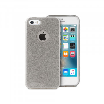 PURO - Capa Glitter iPhone 5|5S|SE IPC5SHINESIL PURO - 3