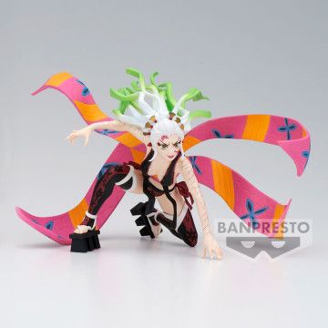 Figura Daki Cabelo Branco Vibração Estrelas Demon Slayer Kimetsu no Yaiba 8cm BANPRESTO - 1